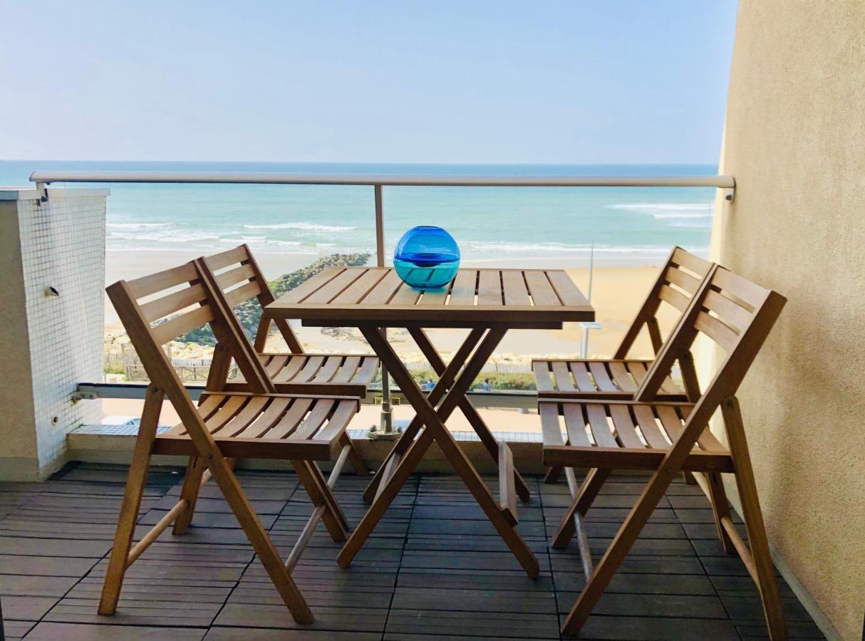1Ere Ligne, Dernier Etage, Vue A 180° Sur L'Ocean, Lacanau, Plage Centrale Buitenkant foto