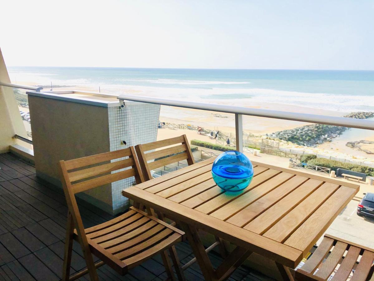 1Ere Ligne, Dernier Etage, Vue A 180° Sur L'Ocean, Lacanau, Plage Centrale Buitenkant foto