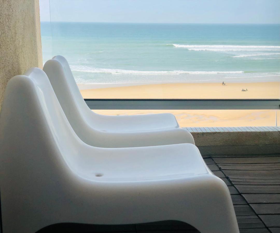 1Ere Ligne, Dernier Etage, Vue A 180° Sur L'Ocean, Lacanau, Plage Centrale Buitenkant foto